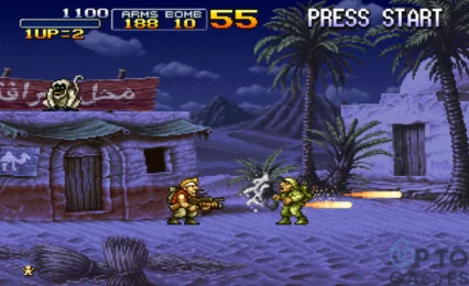 تحميل لعبة حرب الخليج 5 Metal Slug للكمبيوتر الاصلية مجانًا