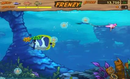 تحميل لعبة السمكة 2 Feeding Frenzy للكمبيوتر