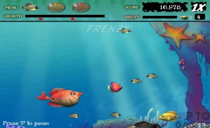 تحميل لعبة السمكة القديمة Feeding Frenzy للكمبيوتر