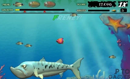 تحميل لعبة السمكة القديمة Feeding Frenzy للكمبيوتر برابط مباشر مجانًا