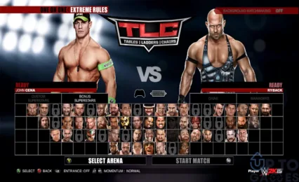 تحميل لعبة المصارعة WWE 2K15 من ميديا فاير