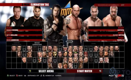 تحميل لعبة المصارعة WWE 2K15