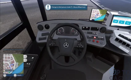 تحميل لعبة Bus Simulator 18 من ميديا فاير