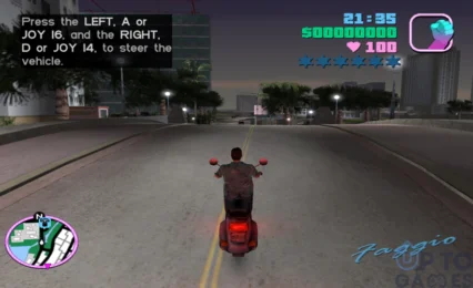 تحميل لعبة GTA Vice City للكمبيوتر من ميديا فاير