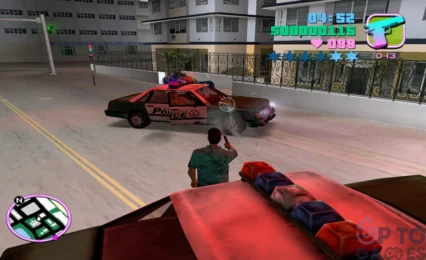 تحميل لعبة GTA Vice City من ميديا فاير مضغوطة