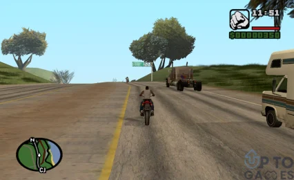 تحميل لعبة GTA San Andreas للكمبيوتر بحجم صغير مضغوطة