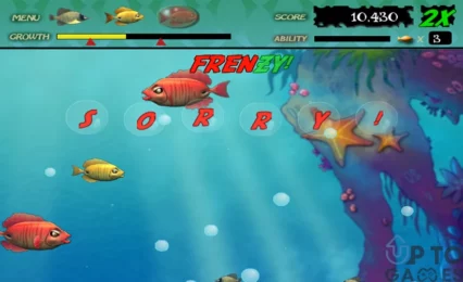 تحميل لعبة السمكة 1 Feeding Frenzy للكمبيوتر القديمة